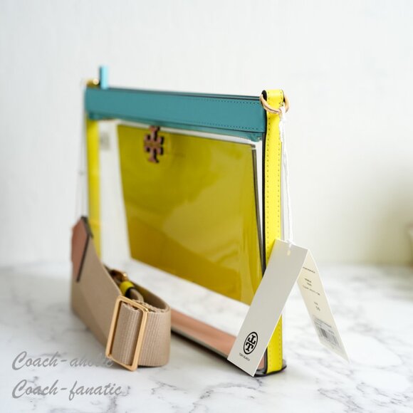 NWT Tory Burch Blake Clear Swingpack Crossbody 165834 - Picture 4 of 8